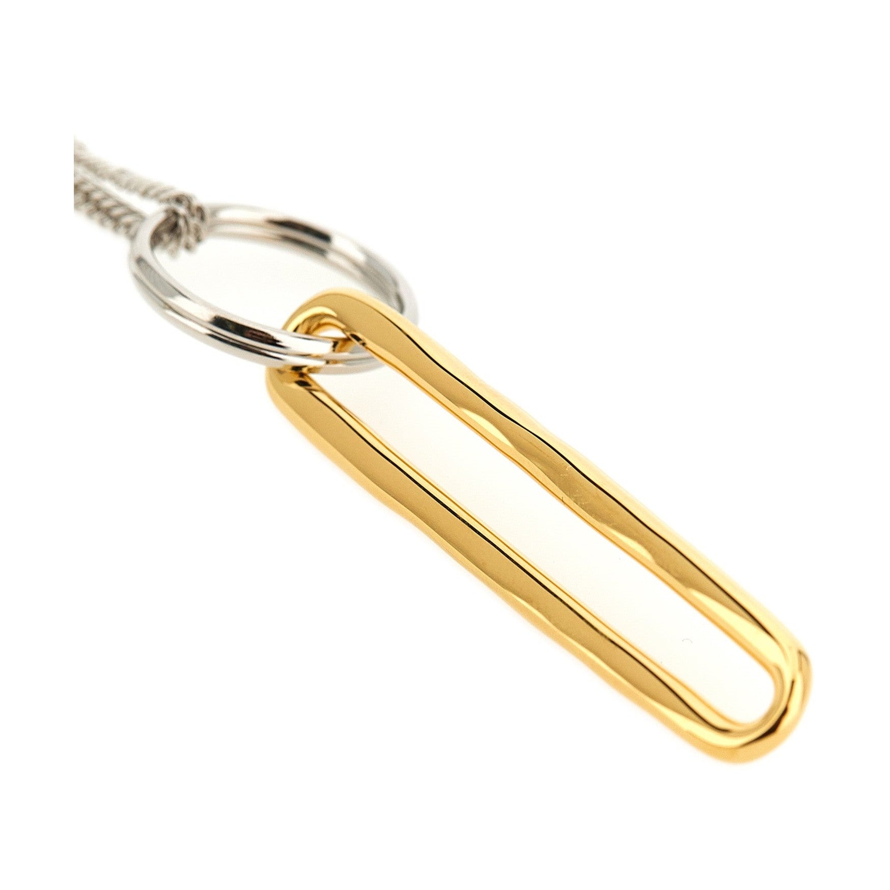 Jil Sander Gold Brass Necklace