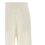 Max Mara White Cashmere Casual Pants