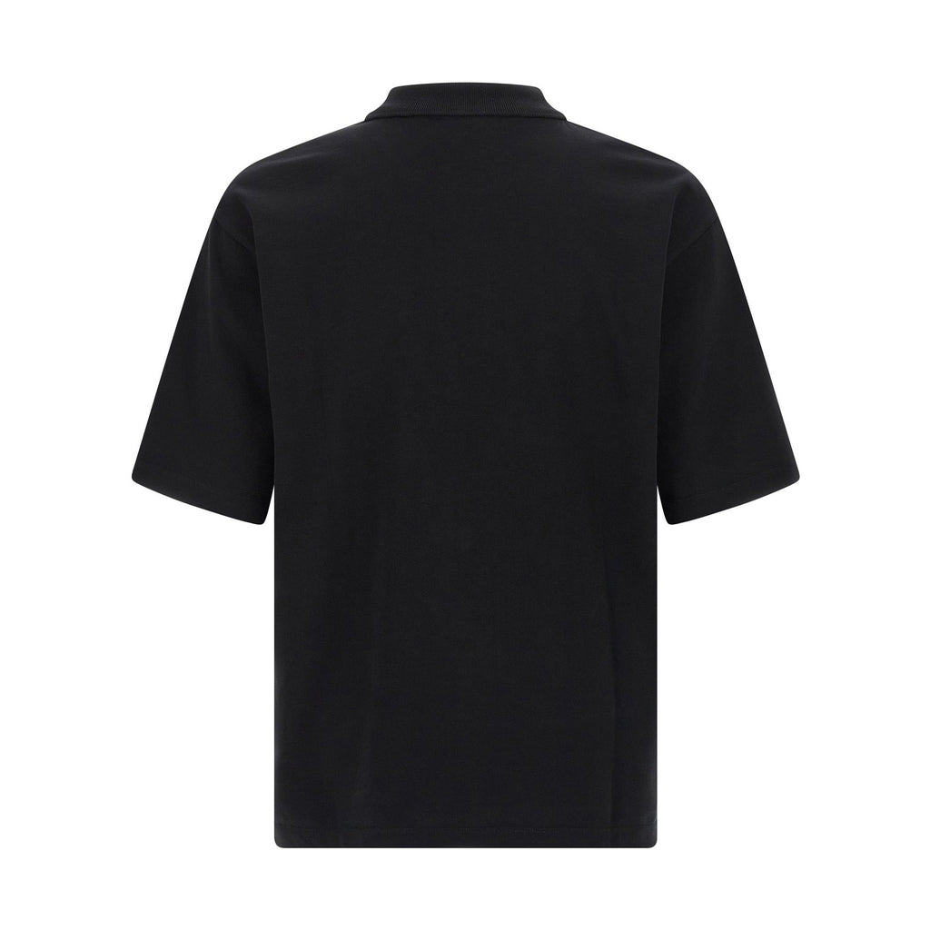 Dsquared² Black Cotton Polo Shirt
