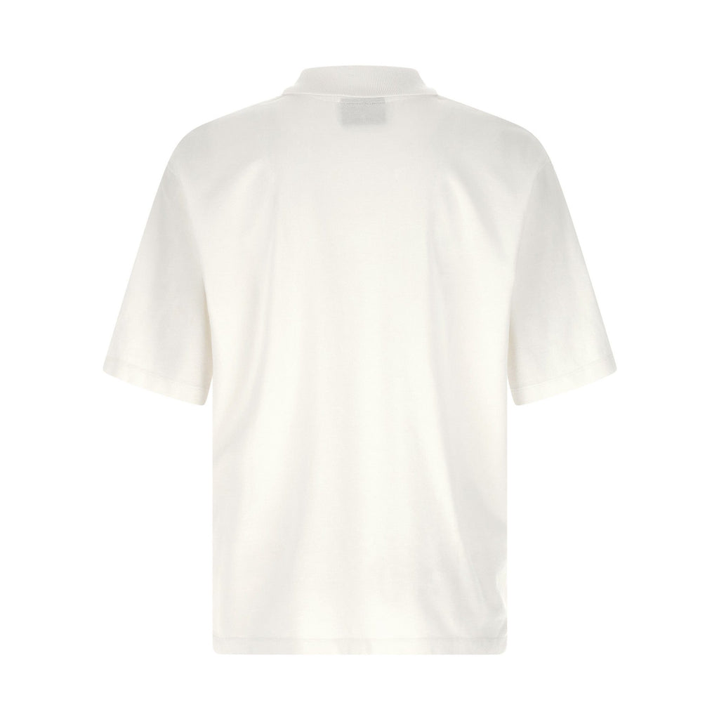 Dsquared² White Cotton Polo Shirt