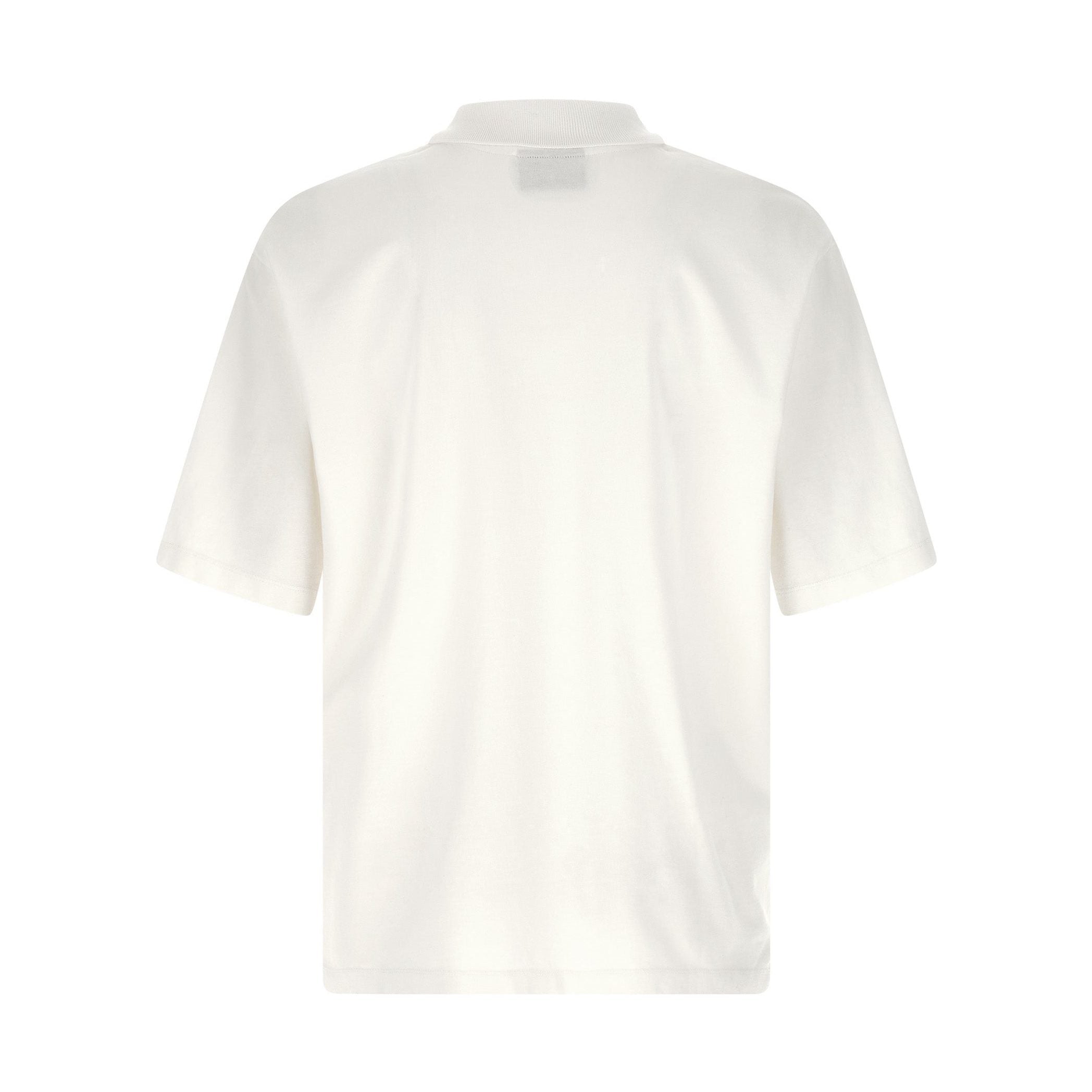 Dsquared² White Cotton Polo Shirt