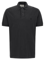 Isabel Marant Black Cotton Polo Shirt