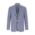 Pal Zileri Blue Wool Blazer