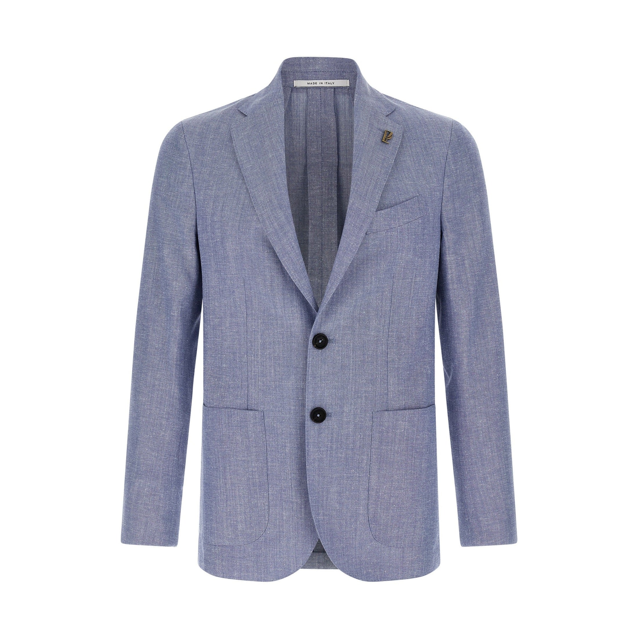 Pal Zileri Blue Wool Blazer