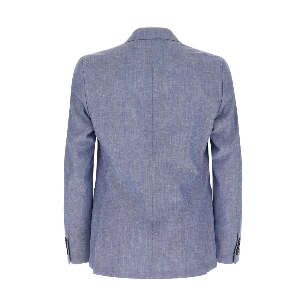 Pal Zileri Blue Wool Blazer