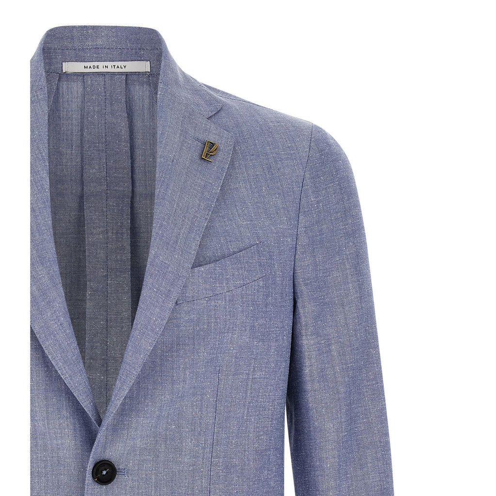 Pal Zileri Blue Wool Blazer