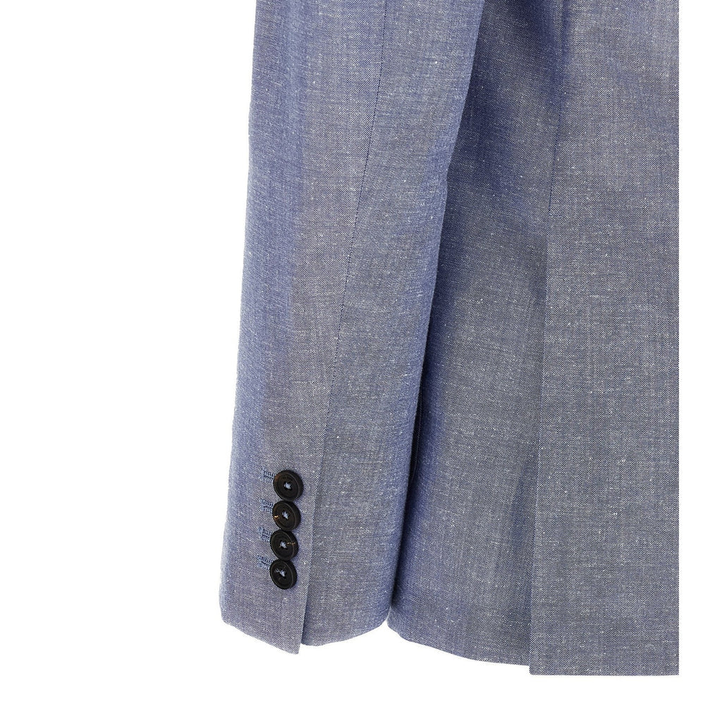 Pal Zileri Blue Wool Blazer