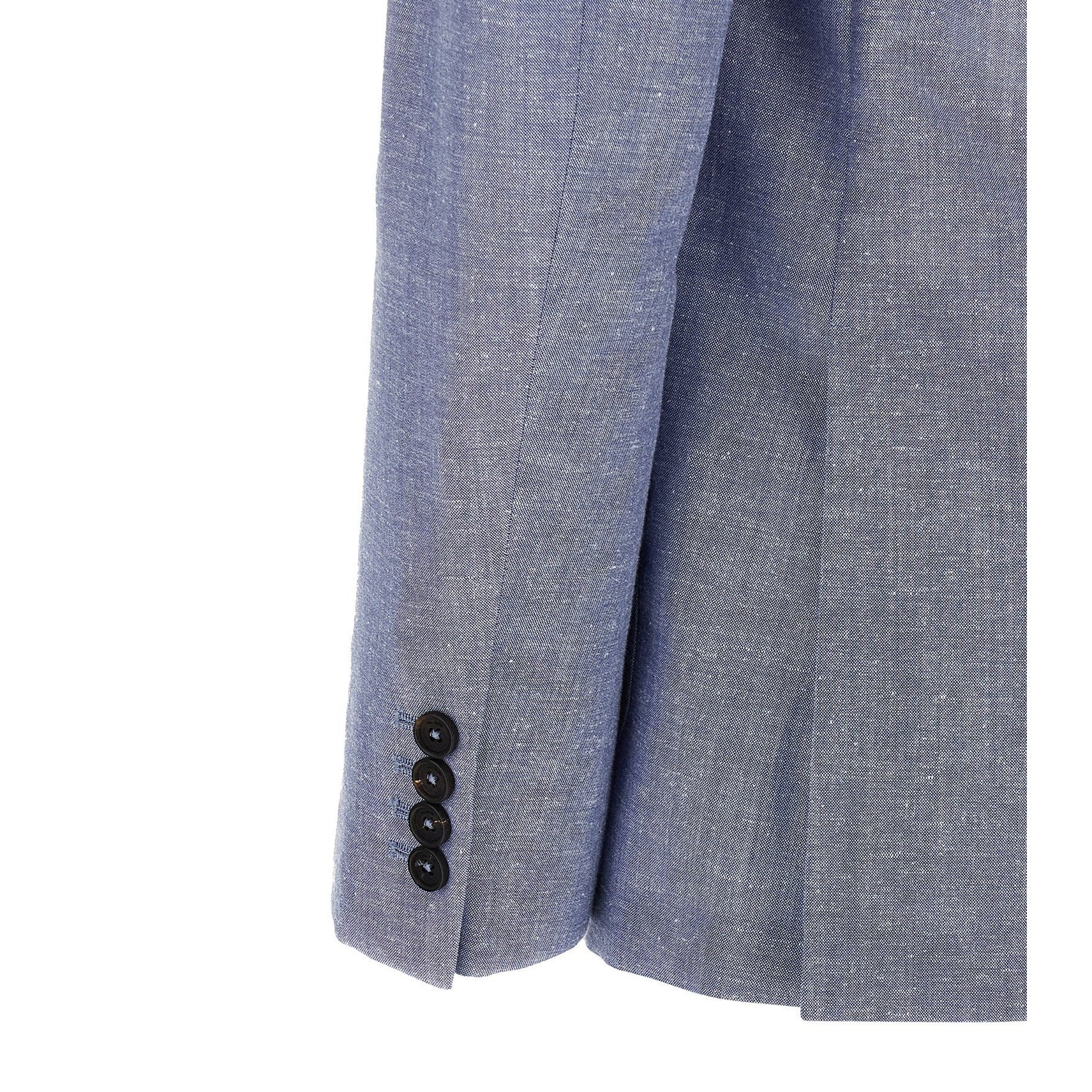 Pal Zileri Blue Wool Blazer