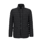 Herno Blue Polyamide Full-Length Jacket