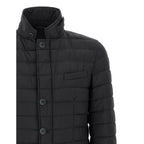 Herno Blue Polyamide Full-Length Jacket