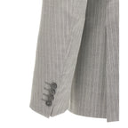 Pal Zileri Gray Polyester Two-Piece Suit