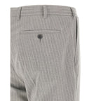 Pal Zileri Gray Polyester Two-Piece Suit