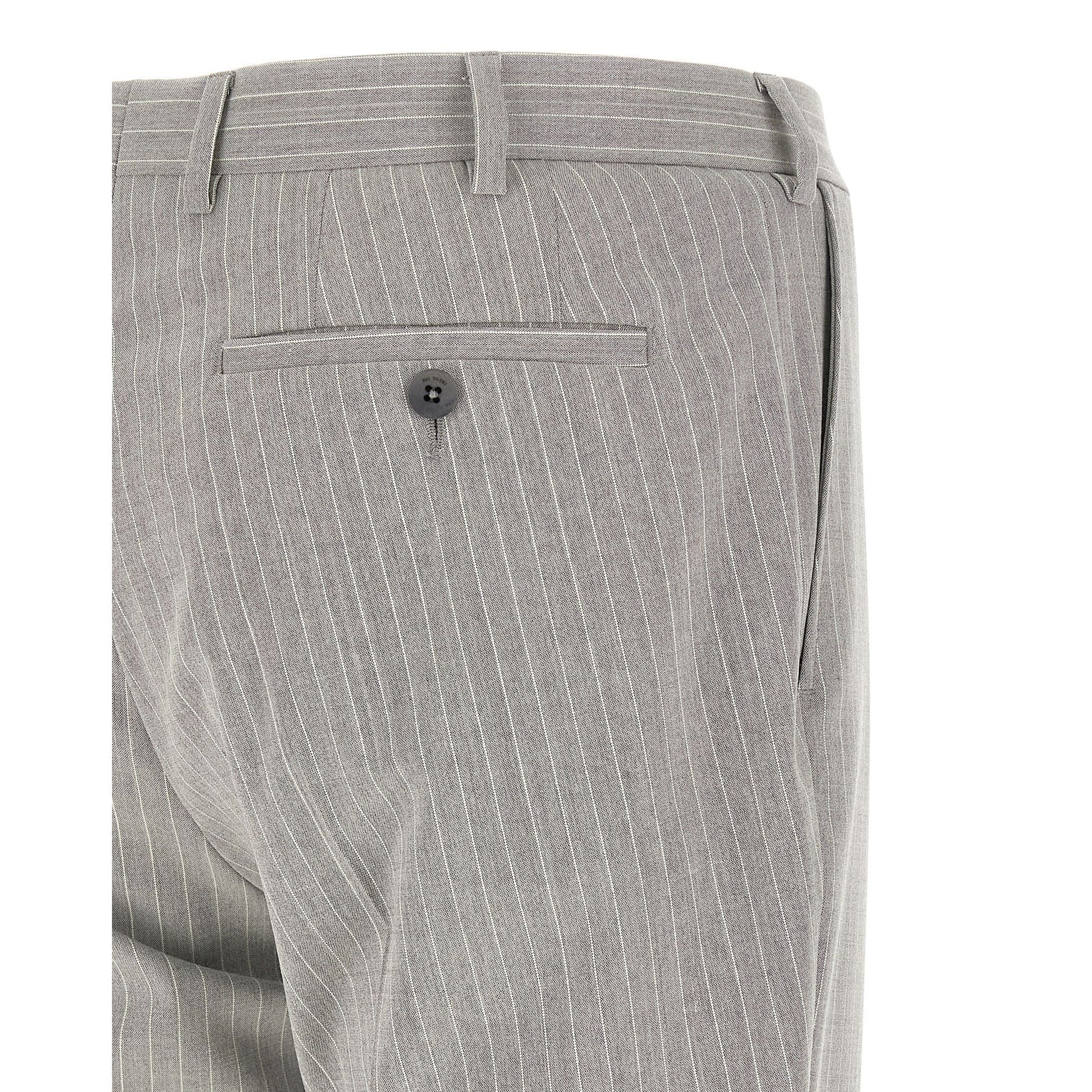 Pal Zileri Gray Polyester Two-Piece Suit