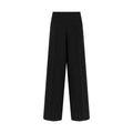 Herno Black Viscose Pants
