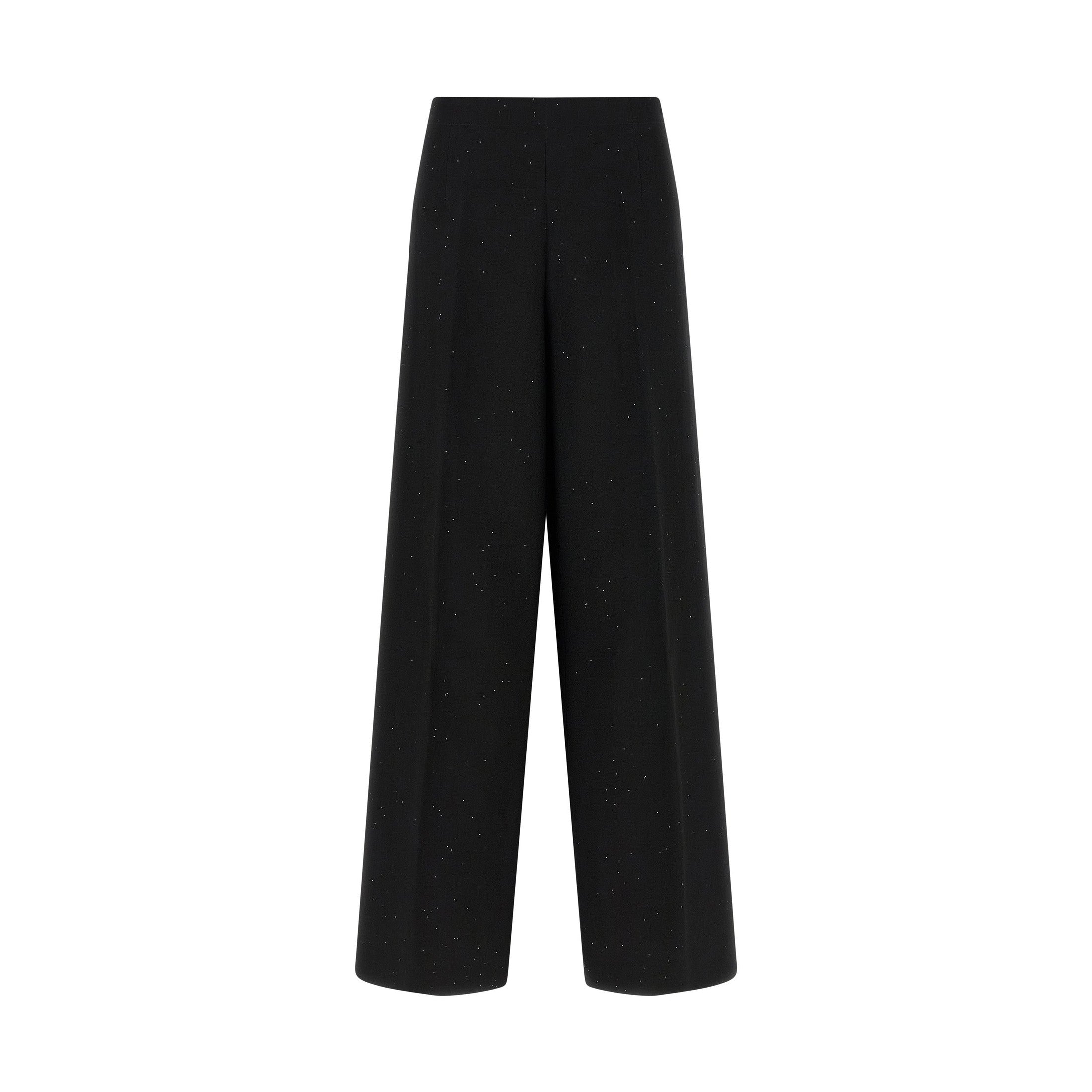 Herno Black Viscose Pants