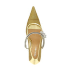 MACH & MACH Gold Polyamide High Heel Pumps
