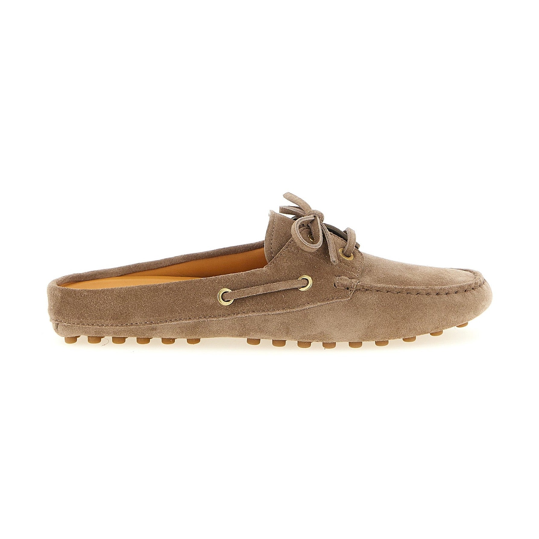 Tod's Beige Calfskin Flats