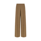 Herno Brown Viscose Casual Pants