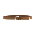 Brunello Cucinelli Brown Bull Skin Regular Belt