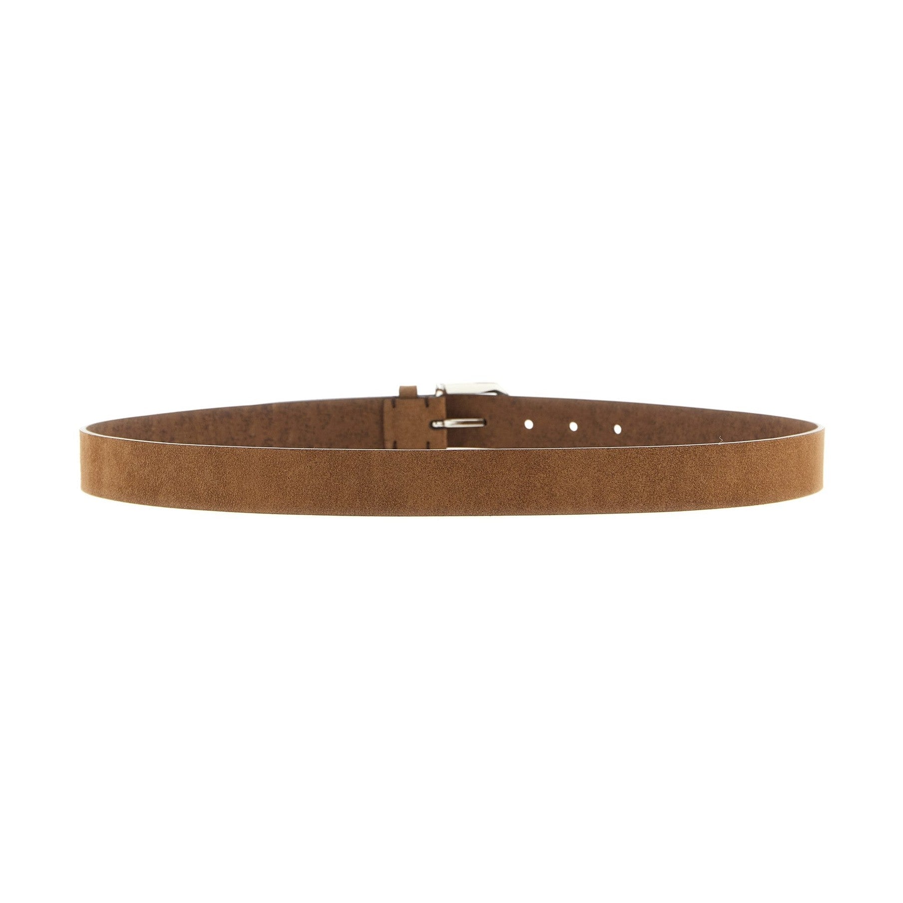 Brunello Cucinelli Brown Bull Skin Regular Belt