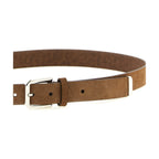 Brunello Cucinelli Brown Bull Skin Regular Belt