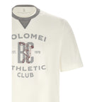 Brunello Cucinelli White Cotton T-Shirt