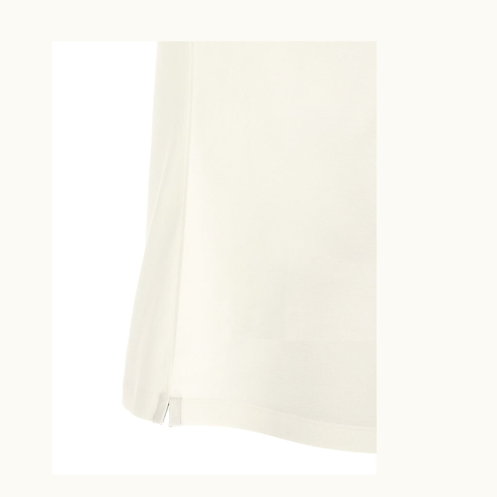 Brunello Cucinelli White Cotton T-Shirt