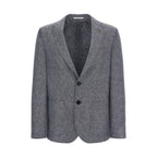 Pal Zileri Blue Linen Blazer