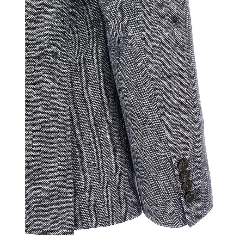 Pal Zileri Blue Linen Blazer