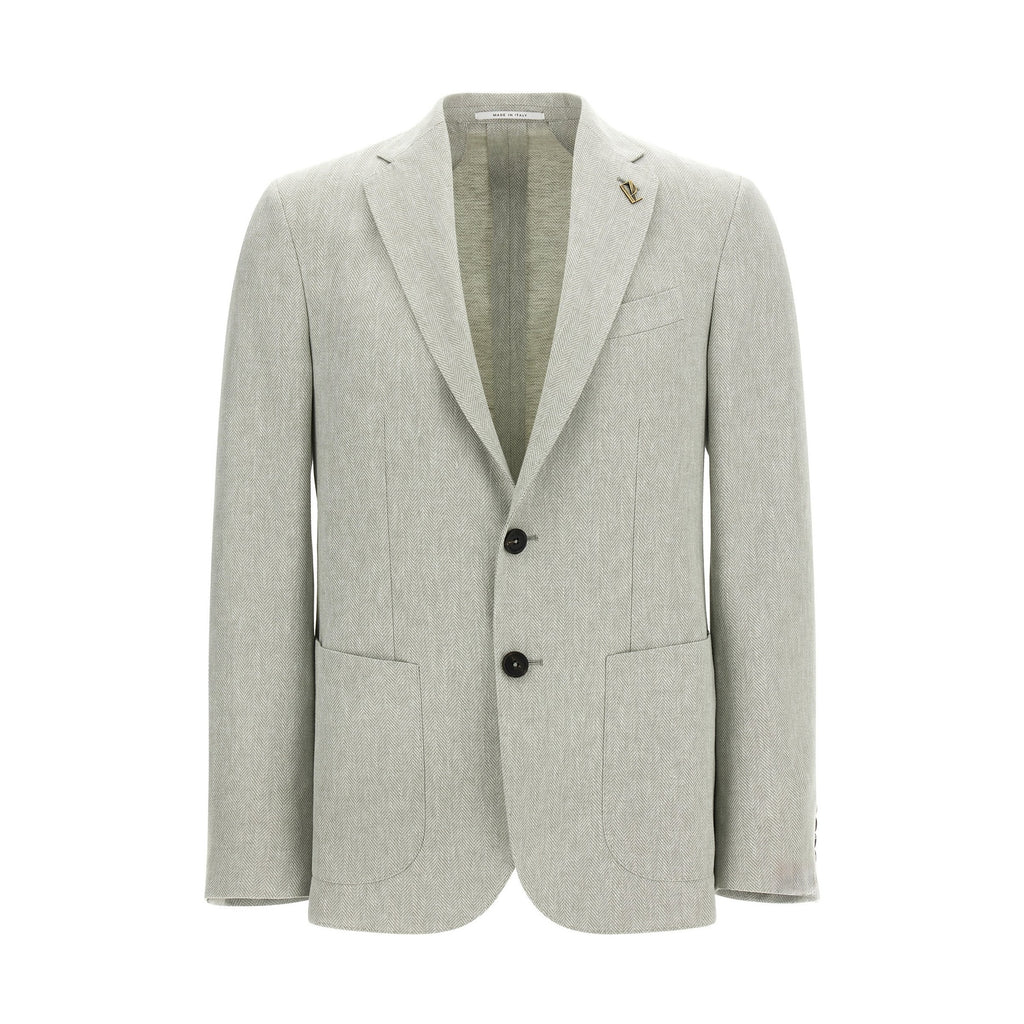 Pal Zileri Bicolor Linen Blazer