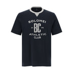 Brunello Cucinelli Blue Cotton T-Shirt