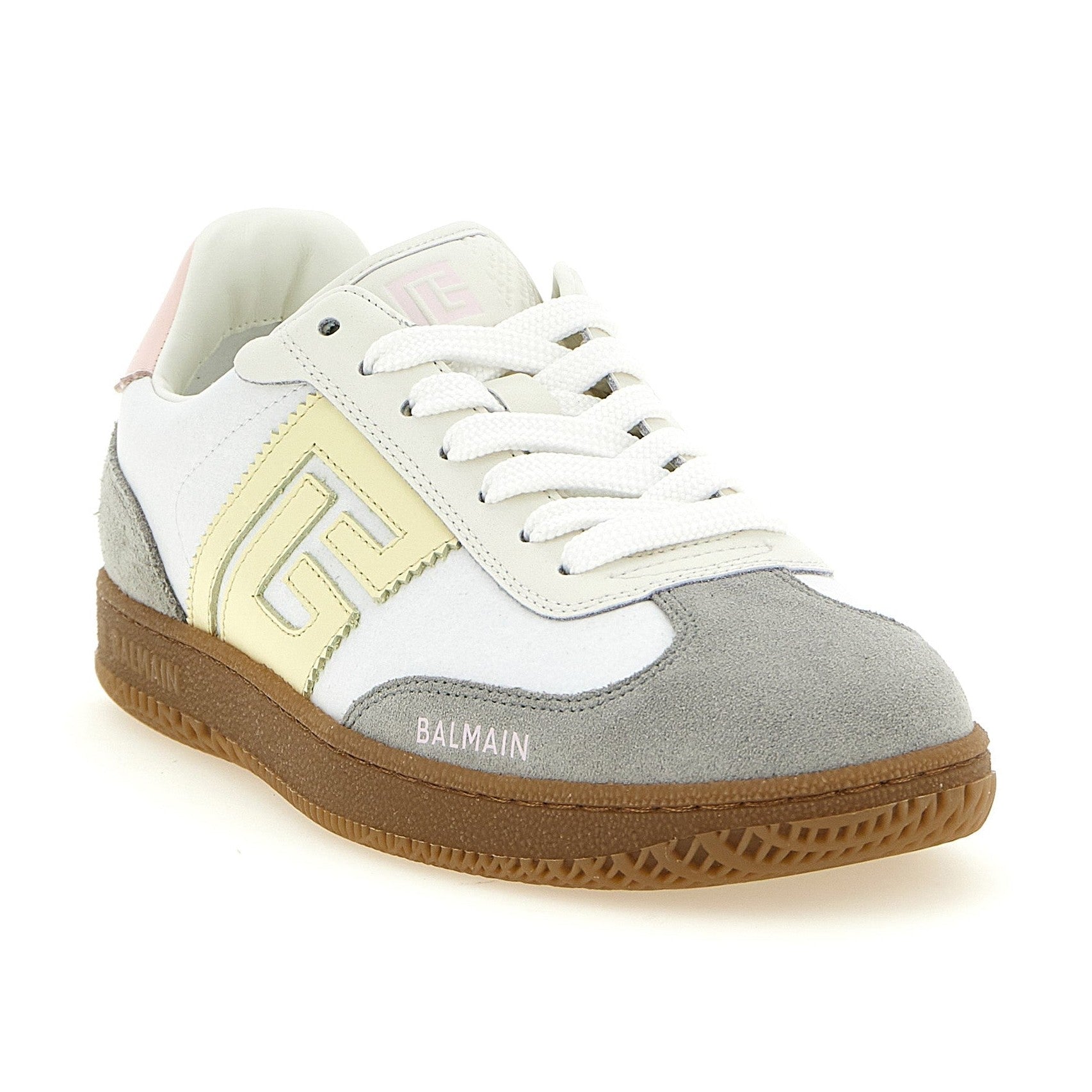 Balmain Multicolor Polyamide Low Top Sneakers