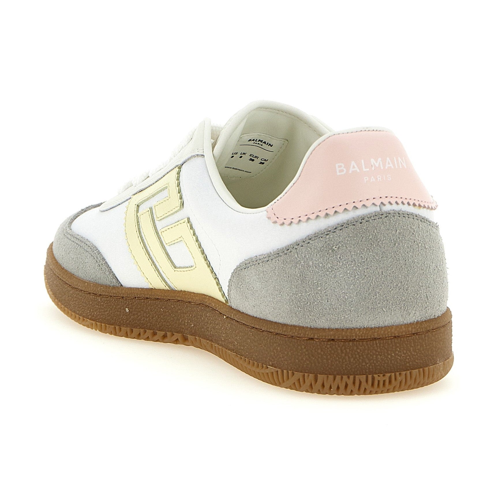 Balmain Multicolor Polyamide Low Top Sneakers