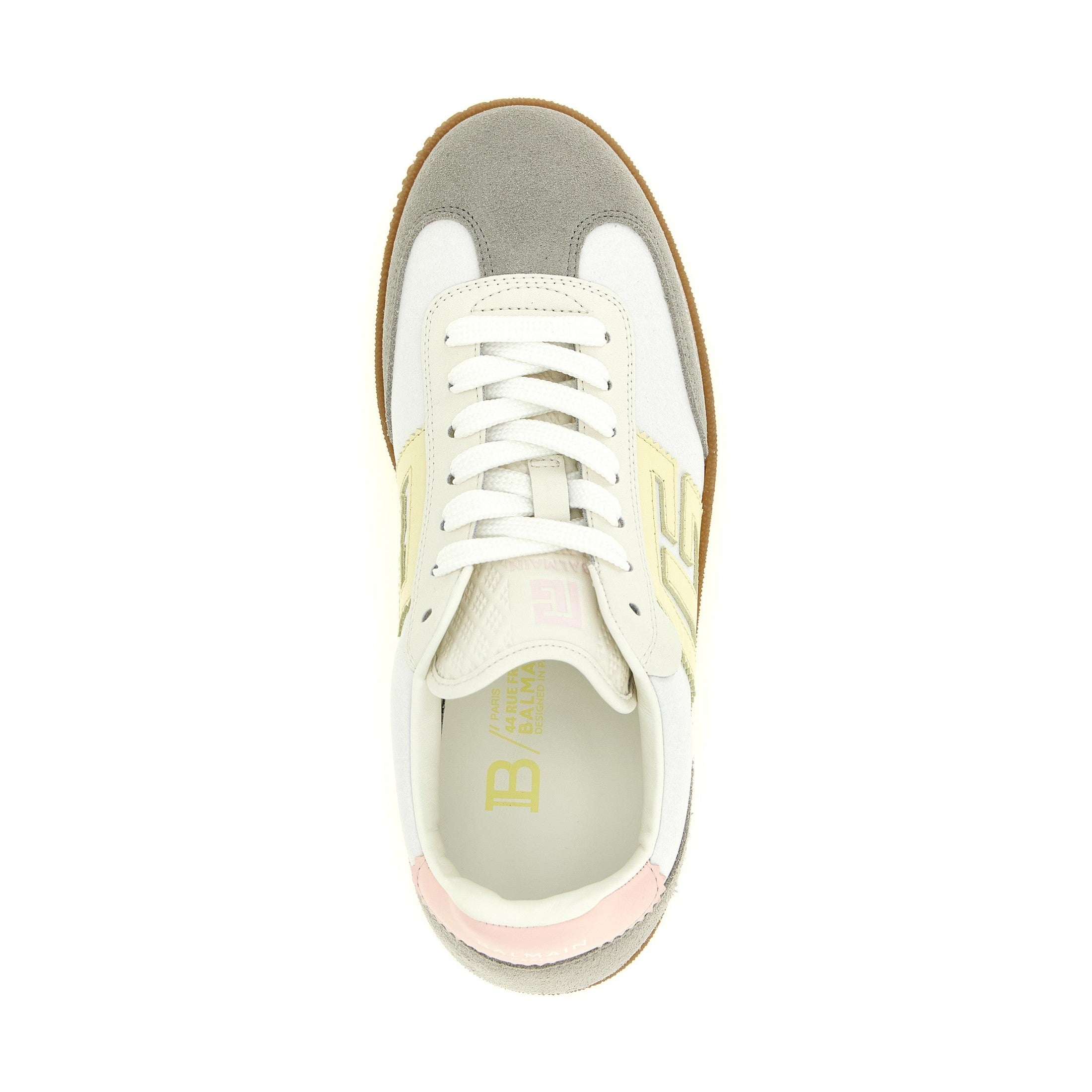 Balmain Multicolor Polyamide Low Top Sneakers