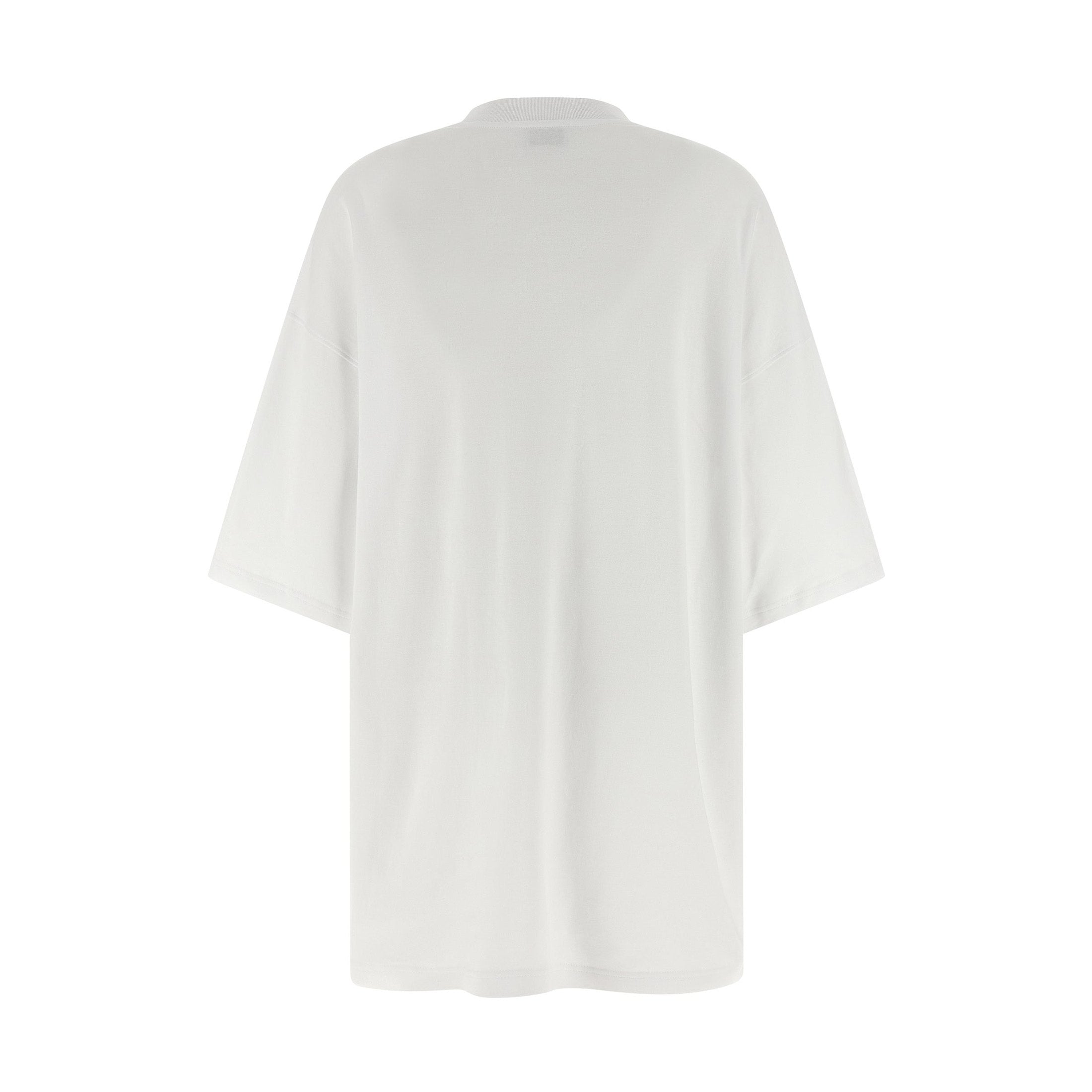 Moschino White Cotton Short Dress