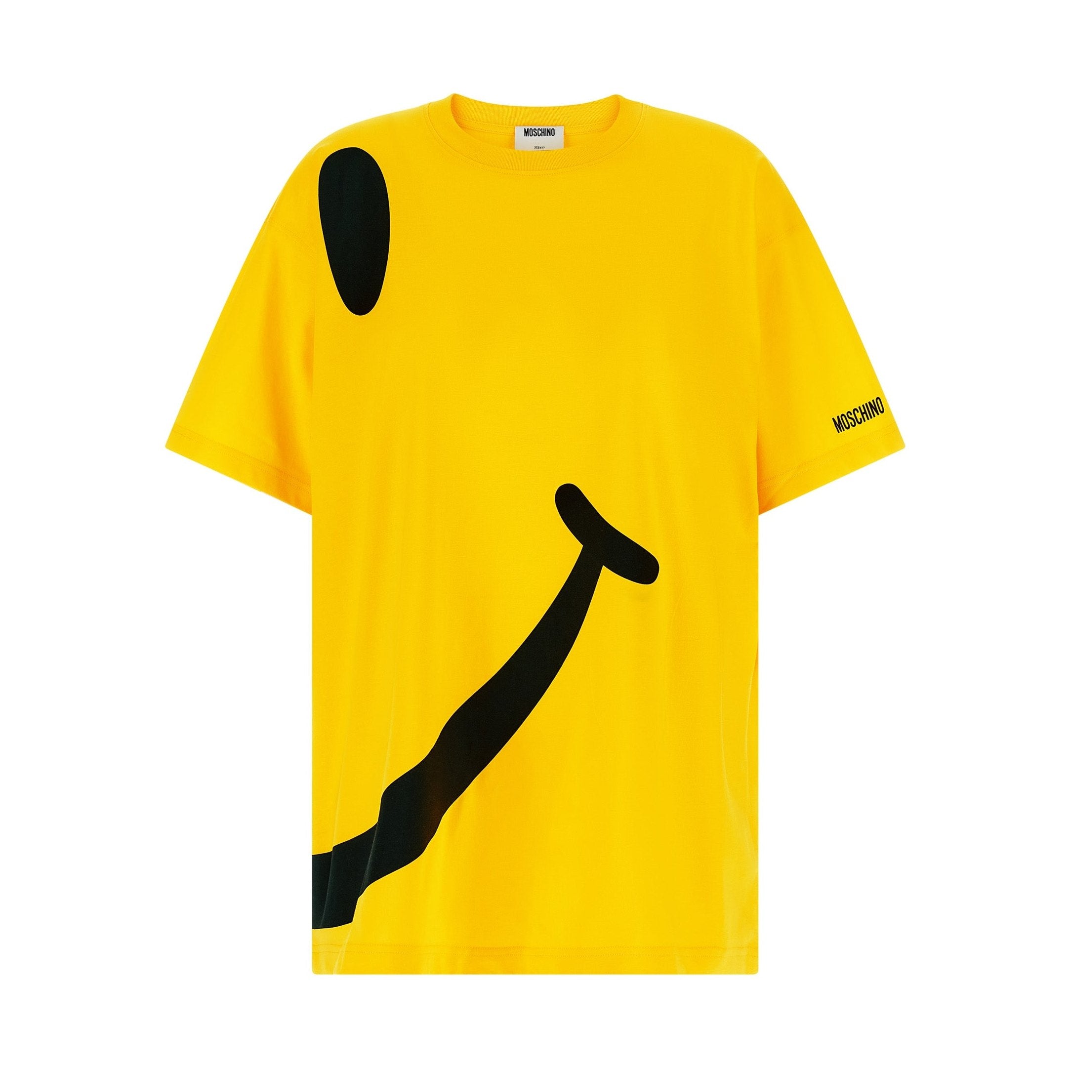 Moschino Bicolor Cotton T-Shirt