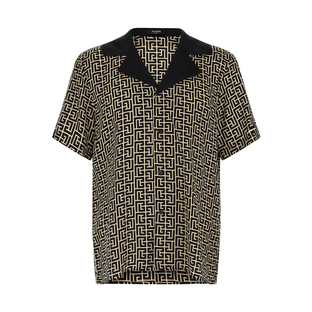 Balmain Bicolor Viscose Blouse