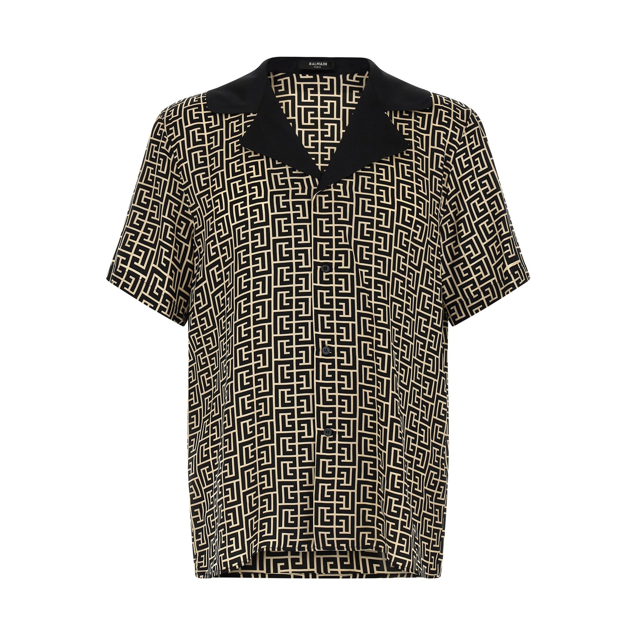 Balmain Bicolor Viscose Blouse