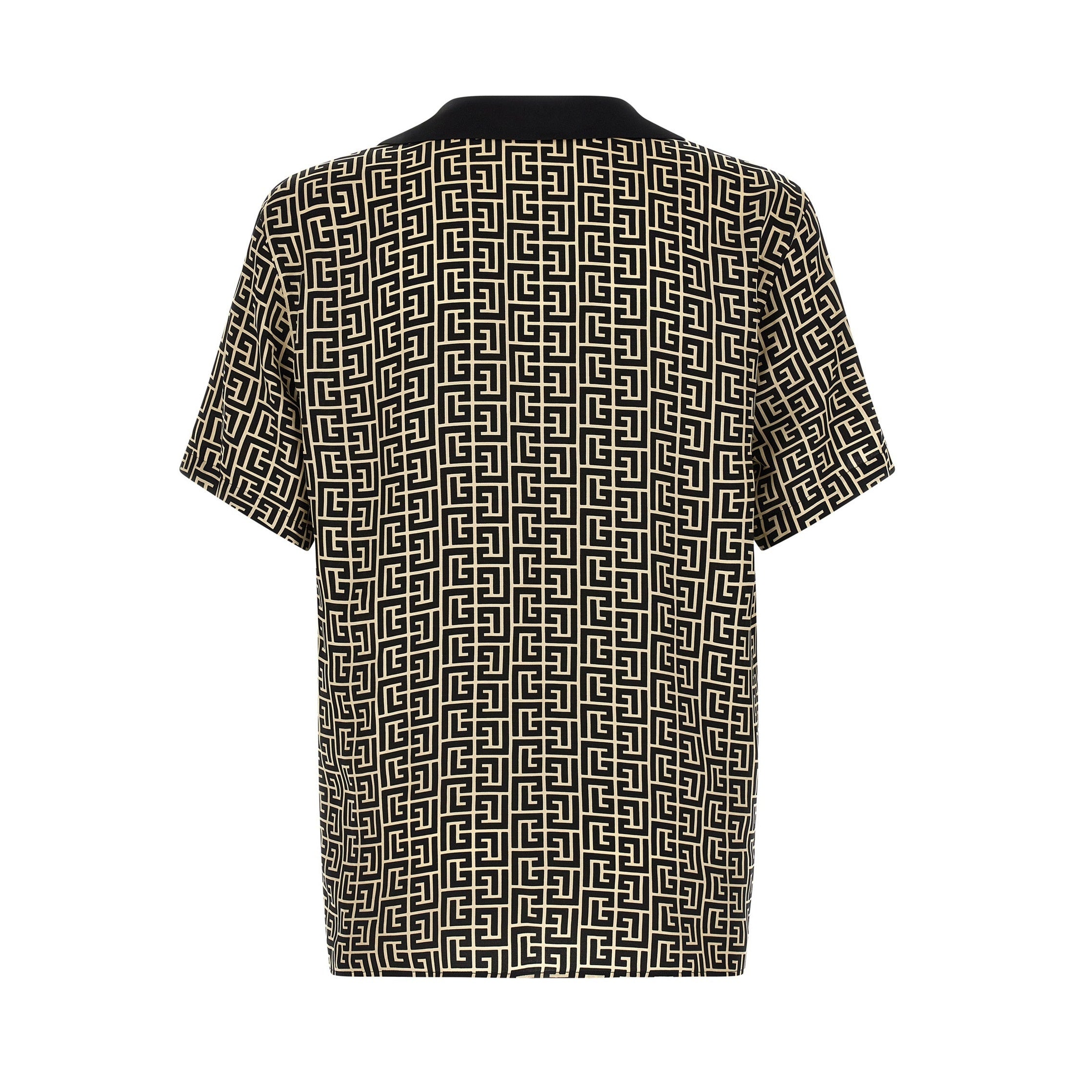 Balmain Bicolor Viscose Blouse