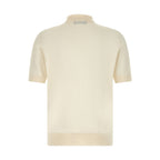 Dolce & Gabbana White Cotton Polo Shirt