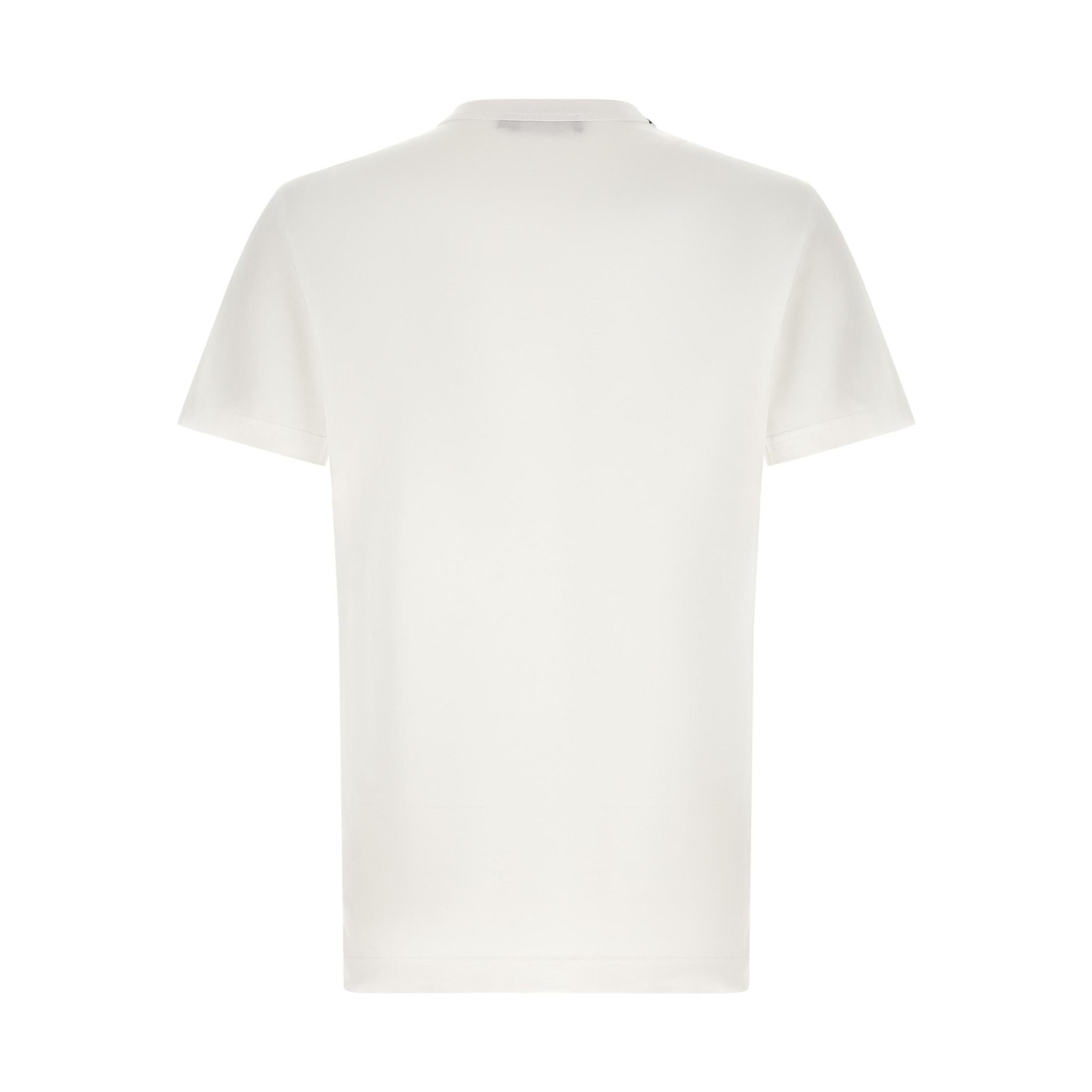 Dolce & Gabbana White Cotton T-Shirt