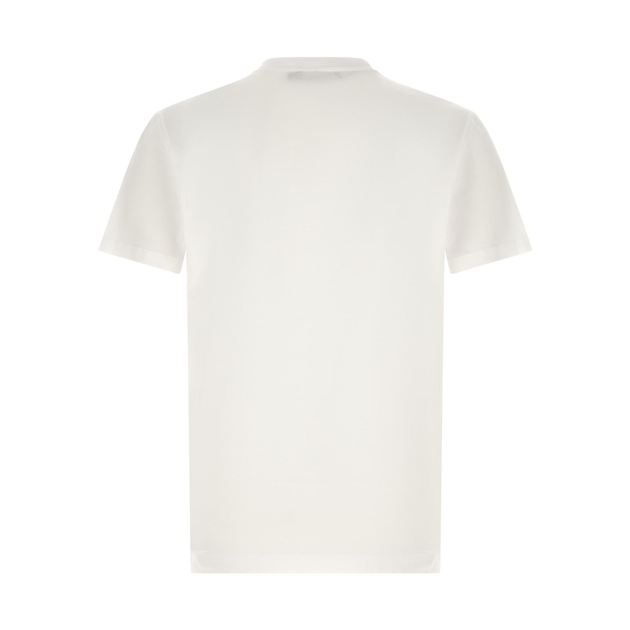 Dolce & Gabbana White Cotton T-Shirt