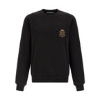 Dolce & Gabbana Black Cotton Sweatshirt