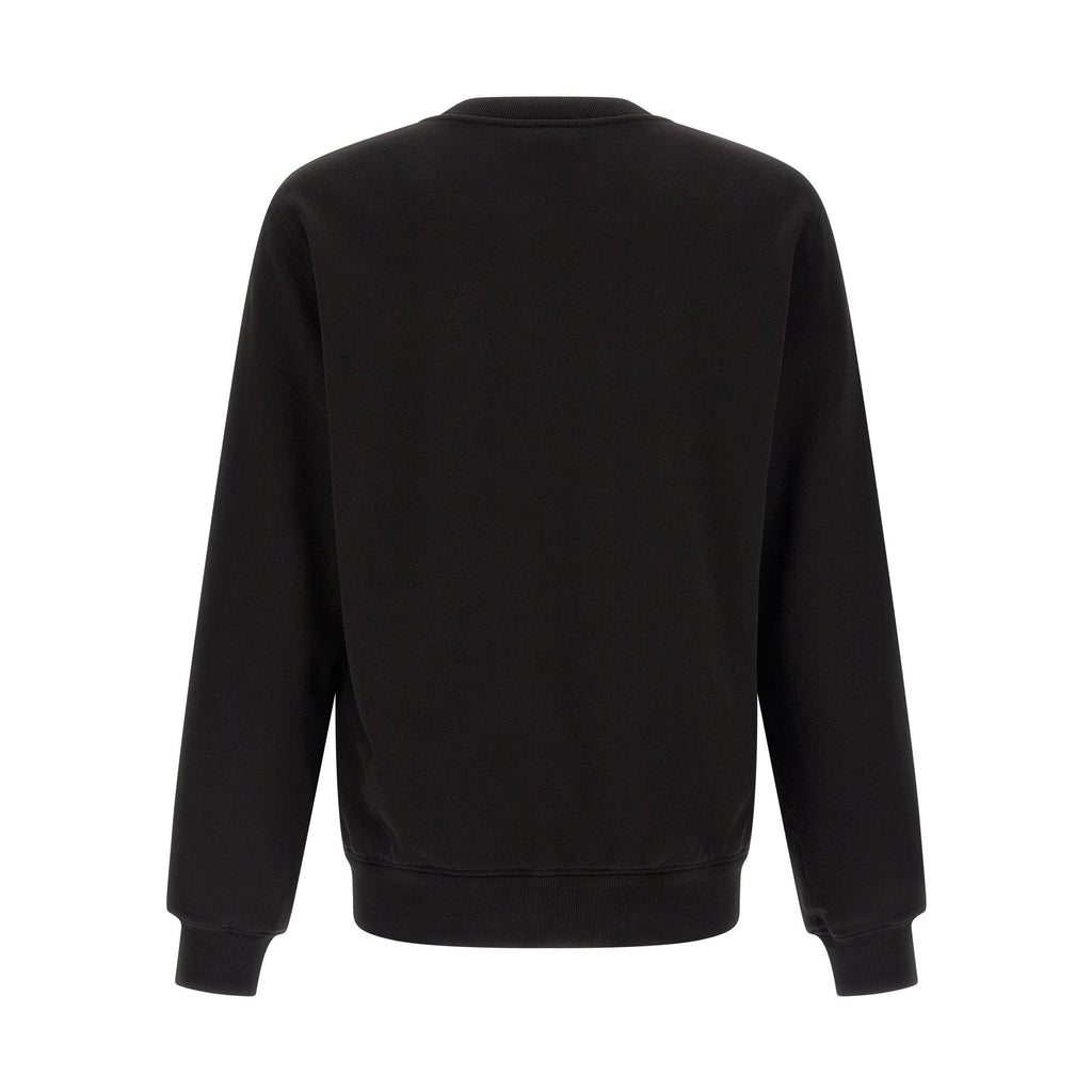 Dolce & Gabbana Black Cotton Sweatshirt