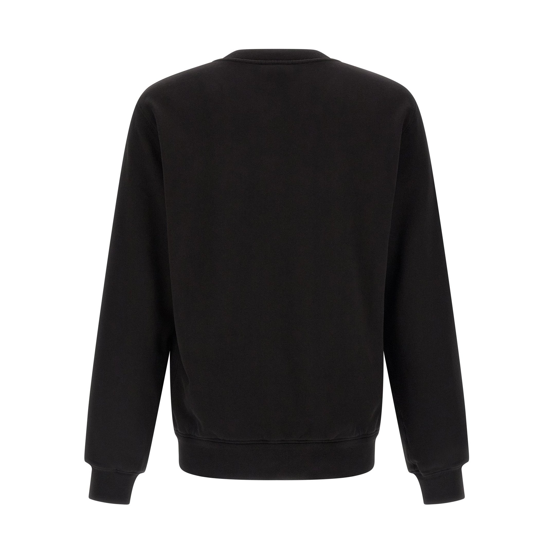Dolce & Gabbana Black Cotton Sweatshirt