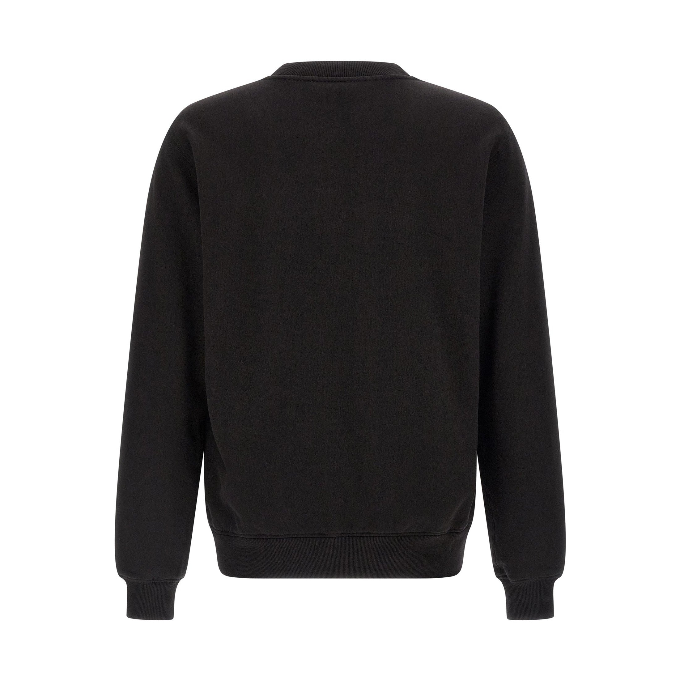 Dolce & Gabbana Black Cotton Sweatshirt