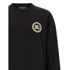 Dolce & Gabbana Black Cotton Sweatshirt