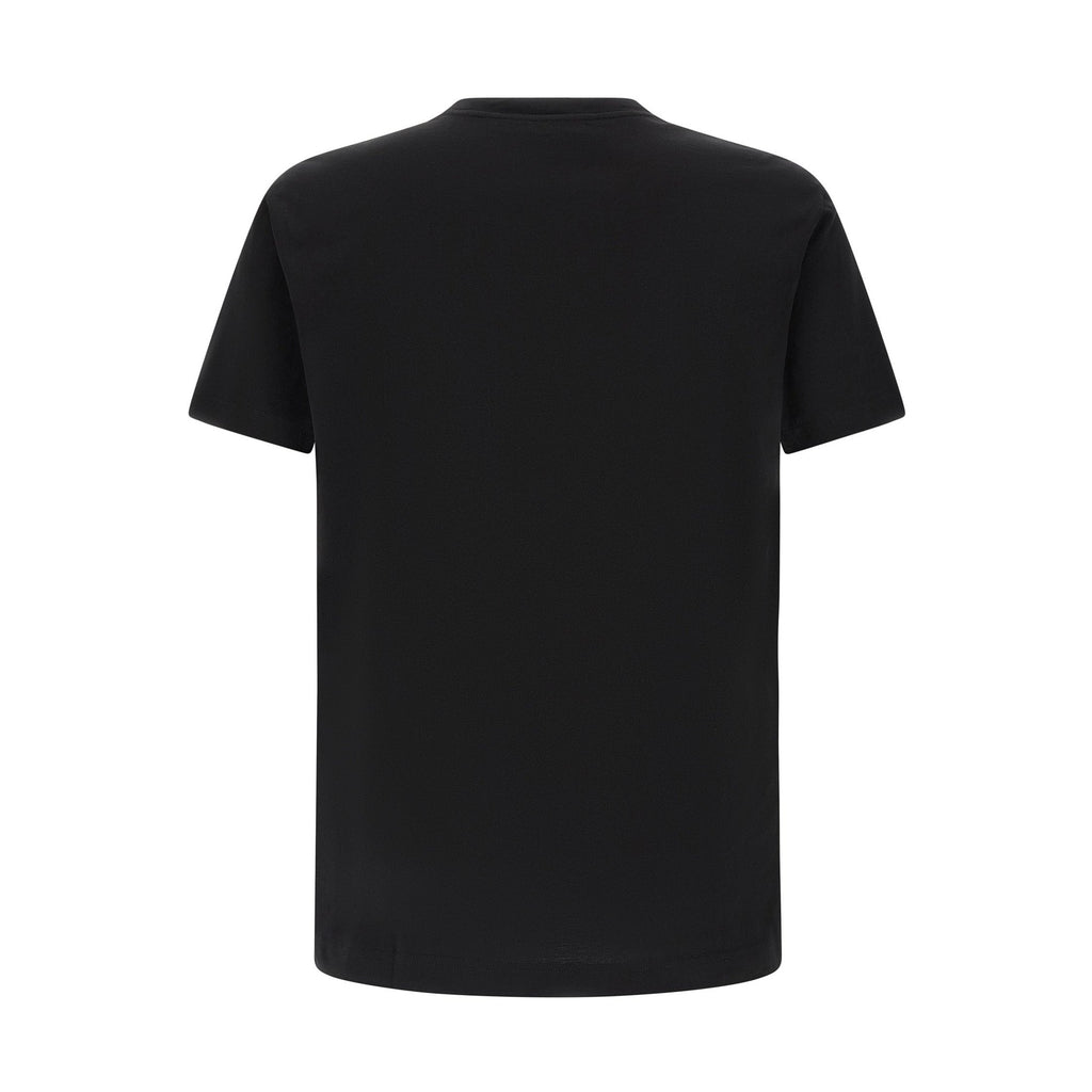 Dolce & Gabbana Black Cotton T-Shirt