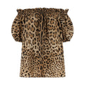 Dolce & Gabbana Brown Cotton Shirt