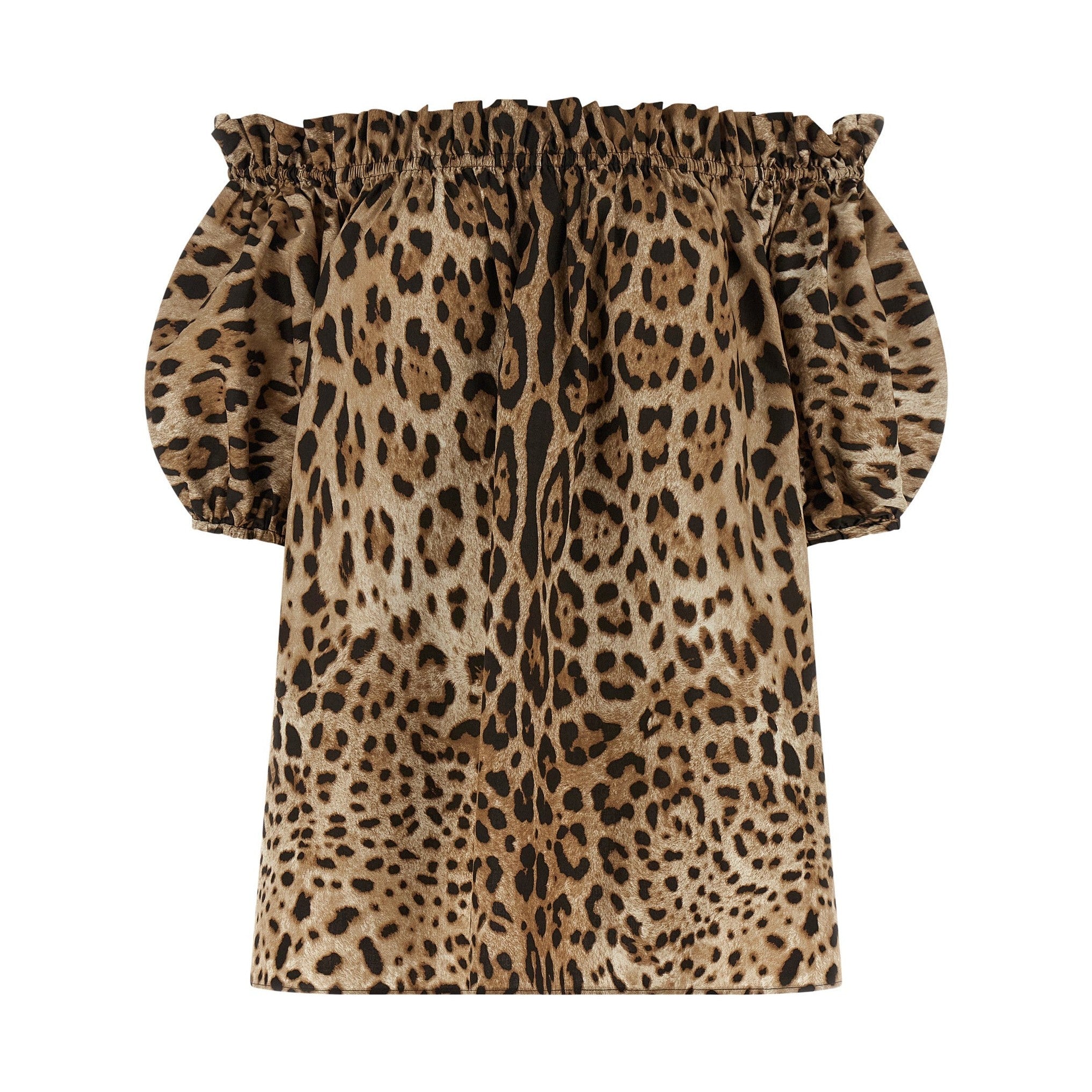 Dolce & Gabbana Brown Cotton Shirt